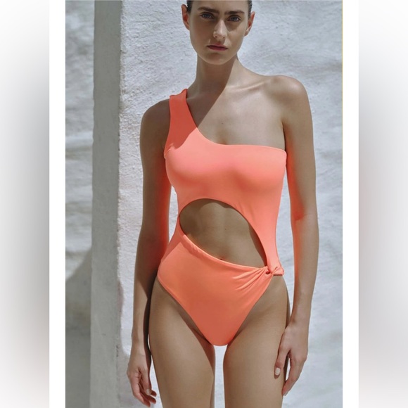 BAOBAB "Nikka One-Piece" Tangerine NWT size M - Picture 1 of 6